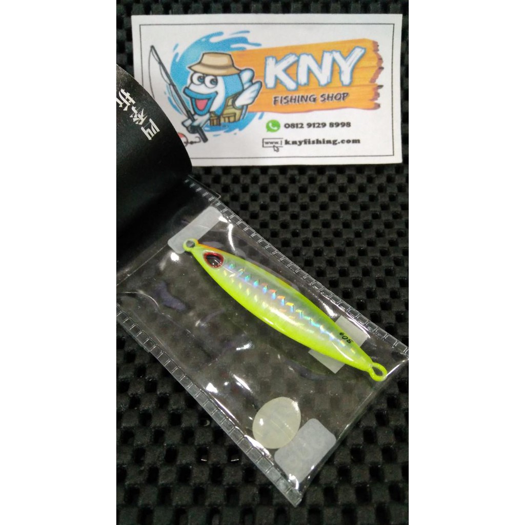Metal Jig Storm Gomoku Koika 30Gr Uv Bright Chartreuse Gid Lure Umpan
