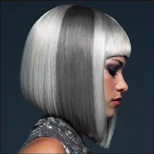 Fanci Full Temporary Hair Color Rinse Rambut Ashy Silver Granny Platinum