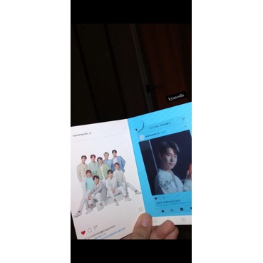 PHOTOCARD TRANSPARENT DOYOUNG NCT NATURE REPUBLIC