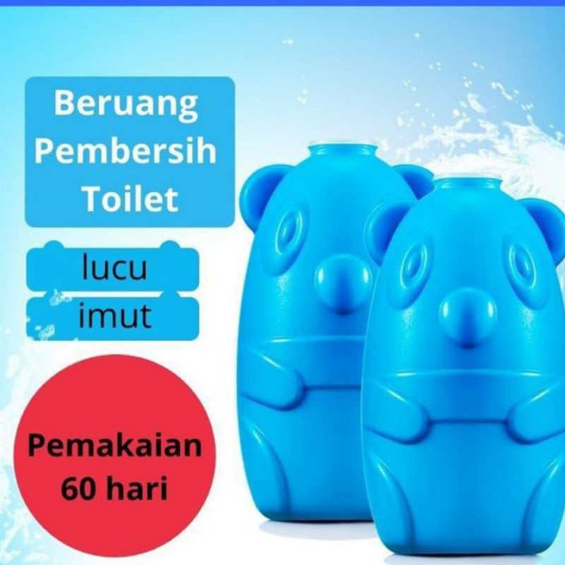 {HJ_888}Penyegar Toilet Automatic Closet Cleaner Blue Clean Pembersih WC