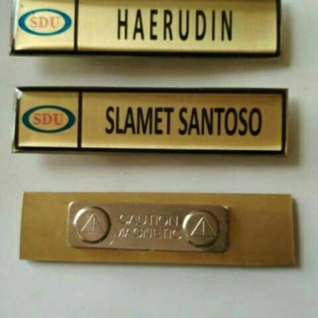 

Nametag murah bandung