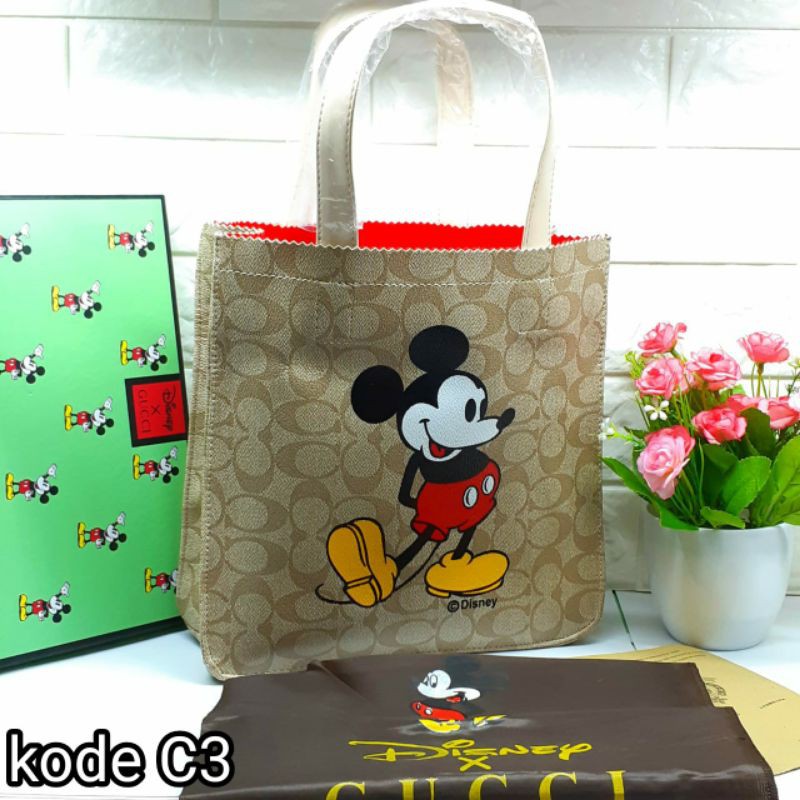 tas bahu wanita korea murah terbaru shoulder bag motif