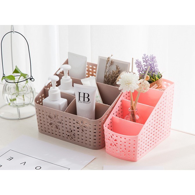 Adda Home - Tempat Penyimpanan Rak Organizer Kosmetik ATK Dapur Multifungsi