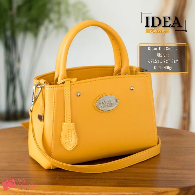 Idea Tas Wanita Selempang Murah My Qeena Kekinian Original Ransel Kerja Kecil Pesta Kondangan Kulit 