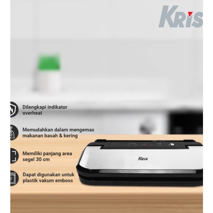 KRIS Vacuum Sealer Wet&amp;Dry 30Cm/Mesin Pengemas Makanan/Vacuum Makanan