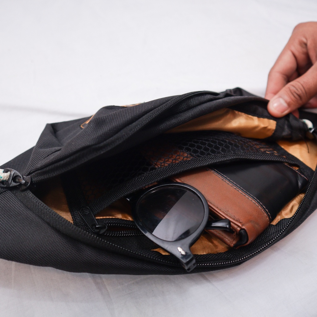 Tas Waistbag Pria Wanita Tas Selempang Waist Bag Casual Trendy Premium