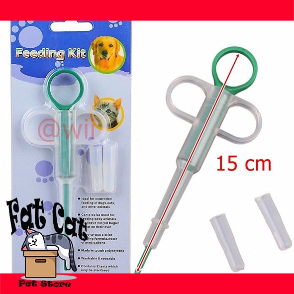 Pelontar obat feeding kit