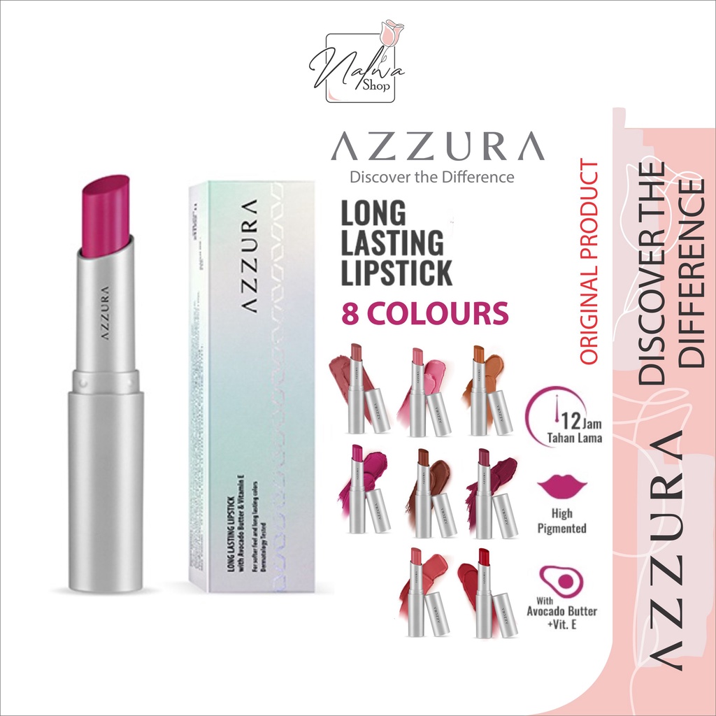AZZURA LIPSTIK LONGLASTING LIPSTICK LIPSTIK TAHAN LAMA ORIGINAL