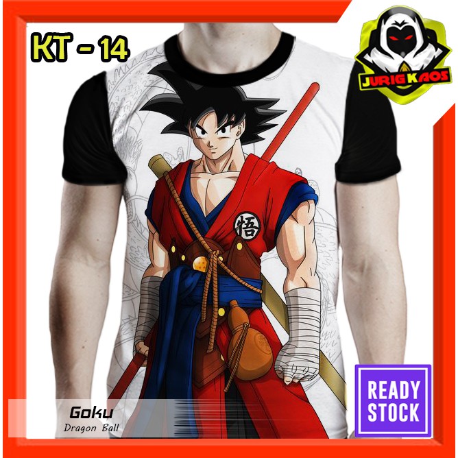  Kaos  Dragon Ball Goku Dewasa Baju Anak  dan Dewasa Murah 