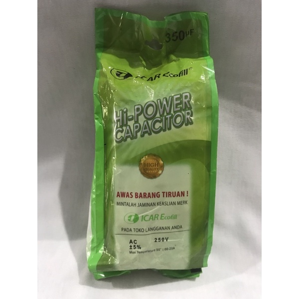 Kapasitor Icar Ecofill /Kodensor