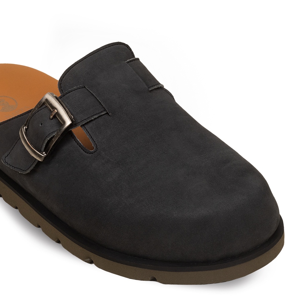 CJ SLIPPERS CHARCOAL