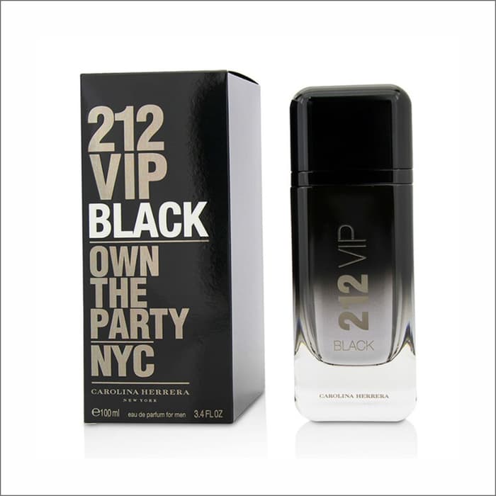 Parfum Original CH 212 VIP Men Black EDP 100 ml Reject NoBox Parfum Perfume