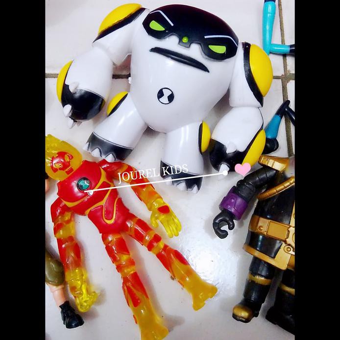 Mainan Ben 10 Figure Set Pajanga Hiasan Kue Topper Cake Boneka