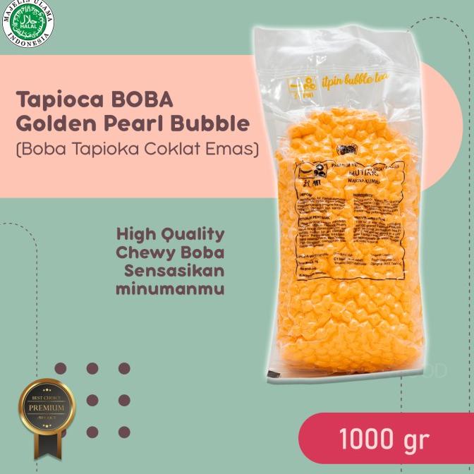 

[[COD]] BOBA TAPIOCA GOLDEN PEARL 8MM / GOLDEN BUBBLE TERBARU Kode 1149