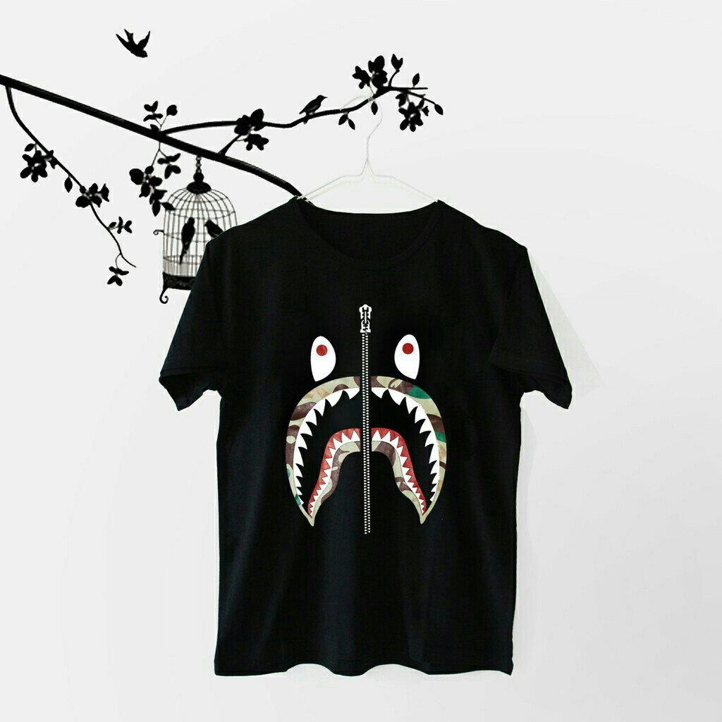 A Bathing APE Shark T-Shirt
