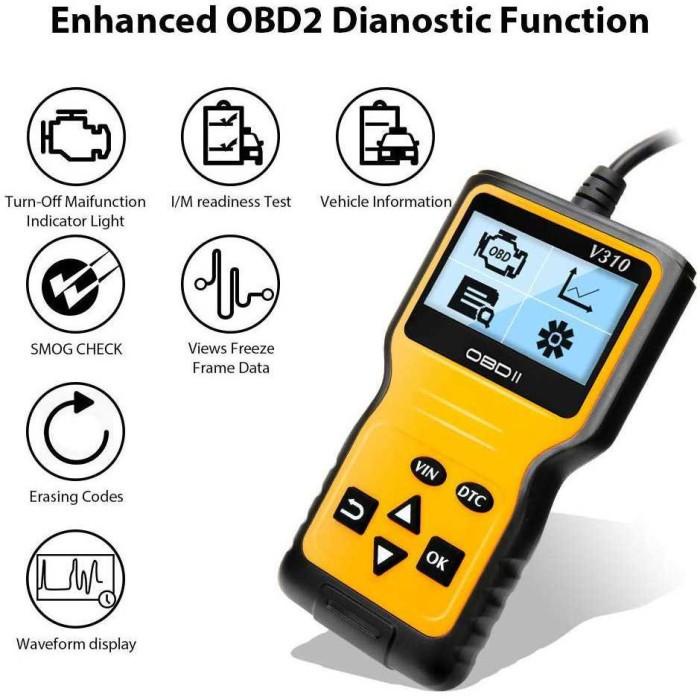 OBD2 scanner car diagnostic scan V310 OBD 2 code reader scanner ecu