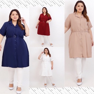 BAJU DRESS WANITA JUMBO LD 124cm BIG SIZE BAJU IBU HAMIL XXL XXXL BUMIL OVERSIZE kerja kantor pesta 