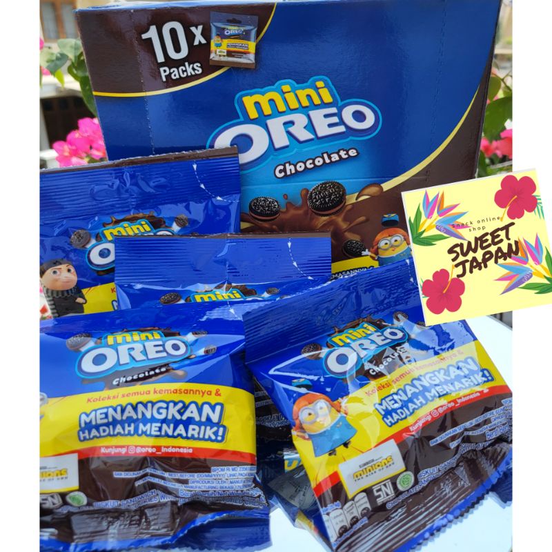 

OREO MINI COKLAT ISI 10