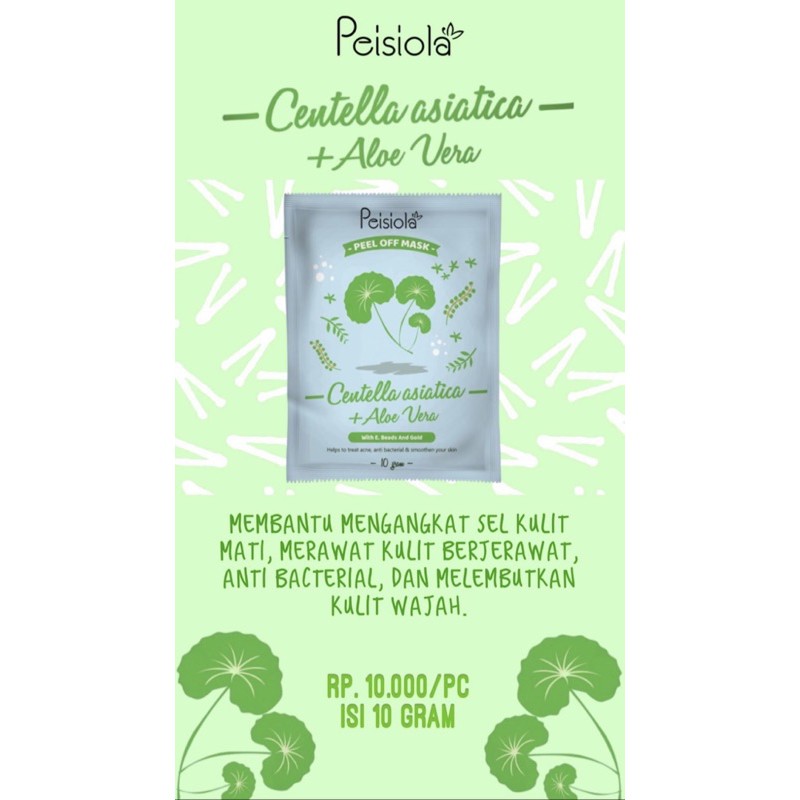

[DISTRI RESMI] PEISIOLA CENTELLA ASIATICA+ALOE VERA