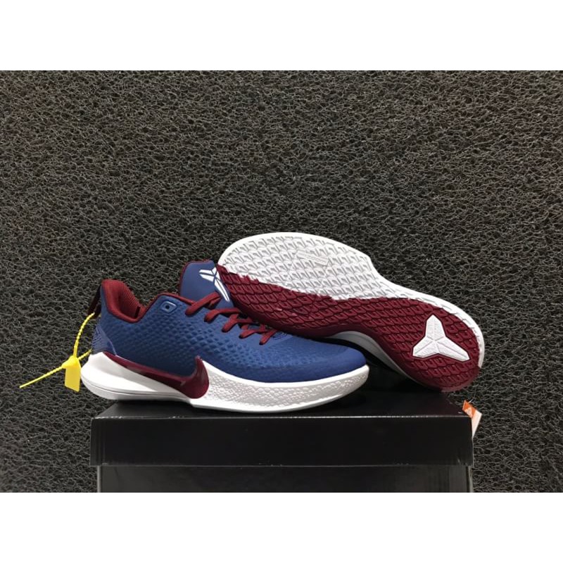Sepatu basket nike kobe mamba focus low navy white red  murah premium quality