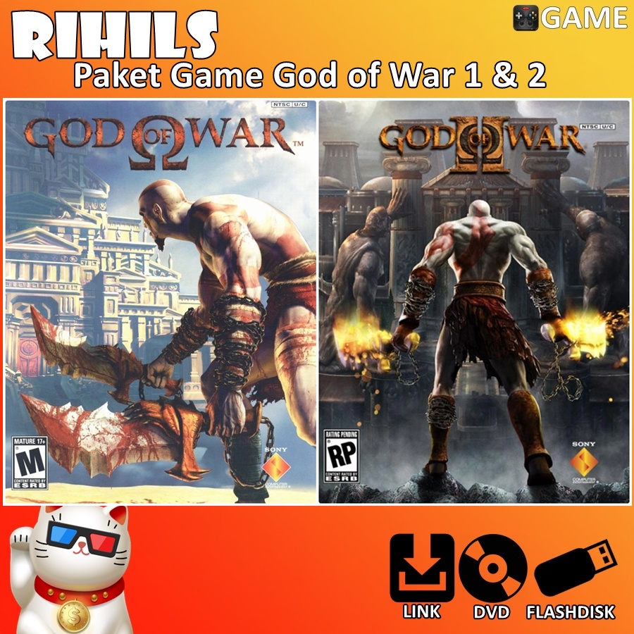 God of War 1 dan 2 Game PC RINGAN untuk Komputer Laptop Notebook