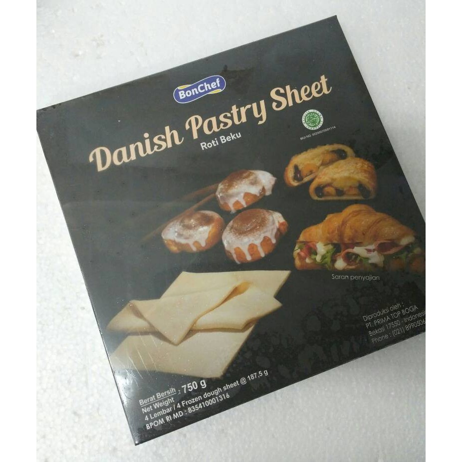 

Bon Chef Danish Pastry Sheet 750g