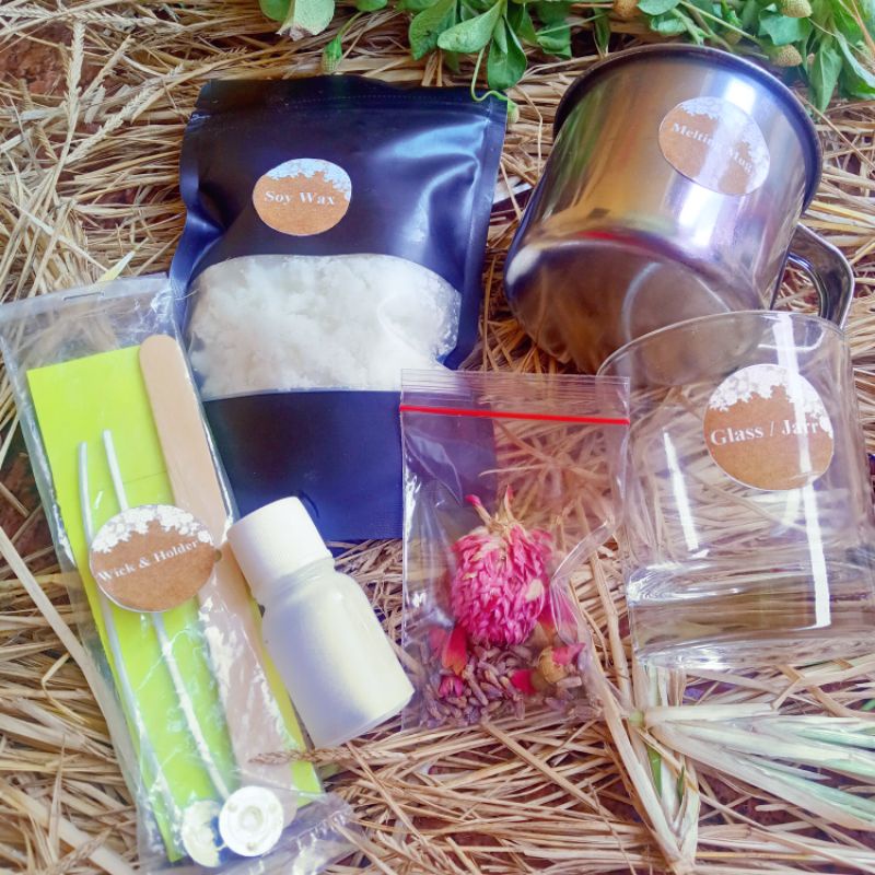 GHAZALI MINI DIY KIT LILIN AROMATHERAPI / CANDLE SCENT