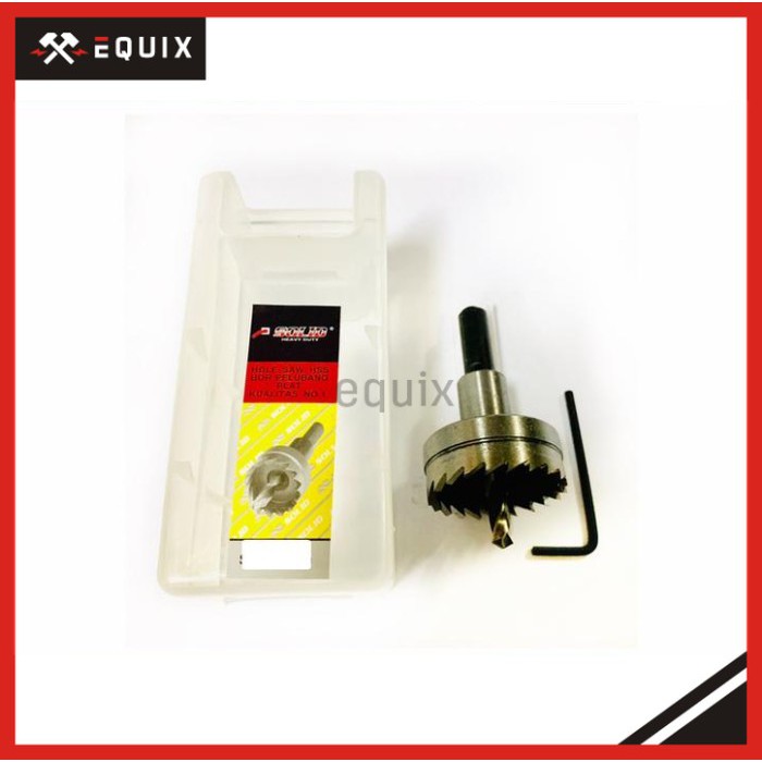 Hole saw / Hole Cutter HSS Pelubang Plat Besi 16mm SOLID