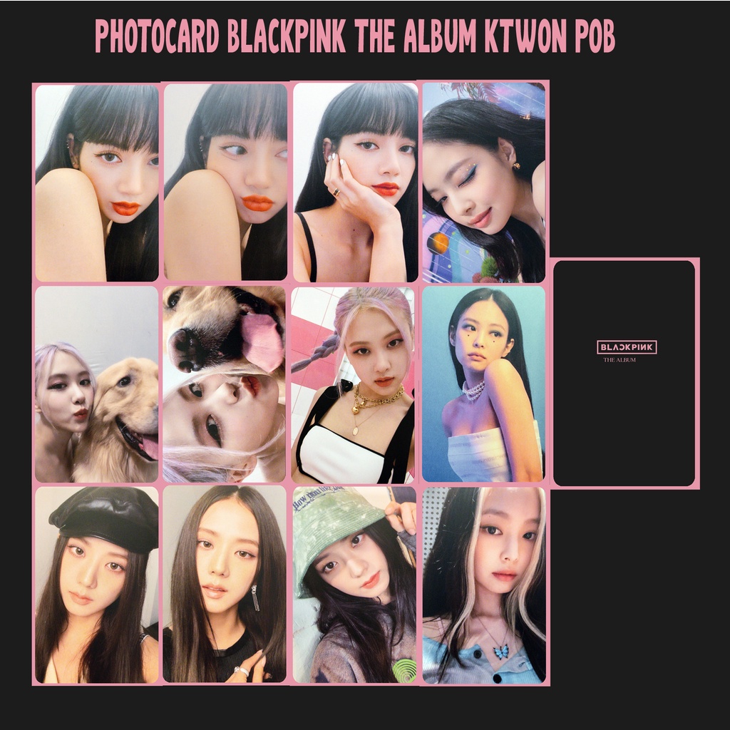 BLACKPINK The Album Ktown POB, Unofficial photocard  [FREEBIES]