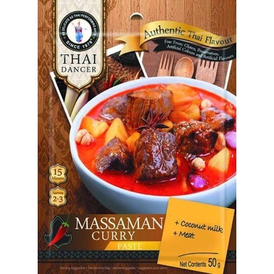 

MASSAMAN CURRY THAI DANCER 50 GR PASTE KHAS THAILAND HALAL ENAK INSTAN