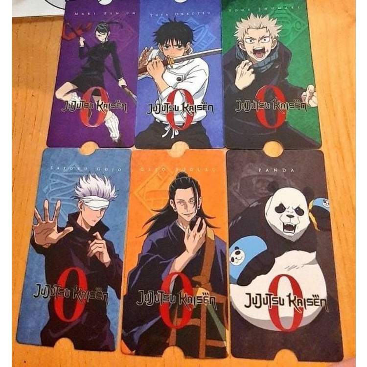 [BOOKED] Collectible Ticket JJK 0