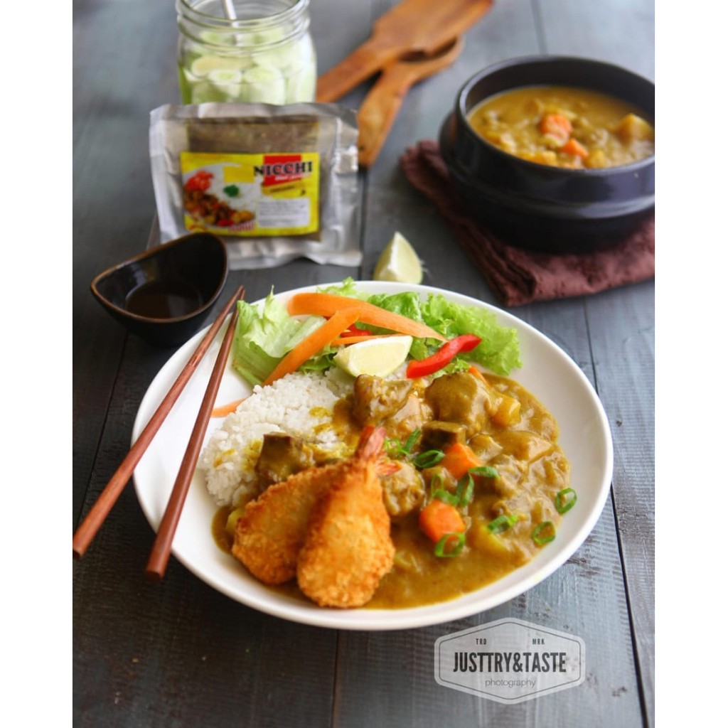 

Nicchi Bumbu Nasi Kare Ayam Jepang/ Japanese Curry Powder 100g HALAL