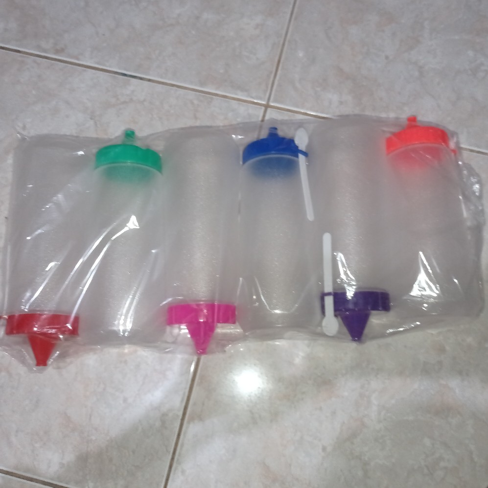 89hl011 Botol Kecap / Shoyuu 500ml Tutup Warna
