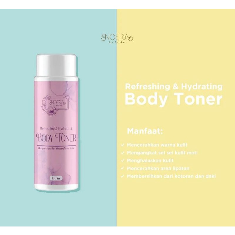 NOERA REFRESHING AND HYRATING BODY TONER BADAN HILANGKAN DAKI