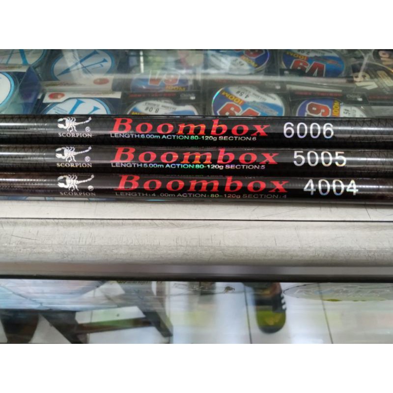 Joran Tegek Scorpion Boombox ringan dan kaku bisa untuk giant flag