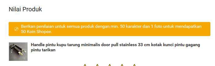 Handle Pintu Kupu Tarung Minimalis Door Pull Stainles 33 Cm Kotak Tarikan Gagang Kunci Pintu Hitam