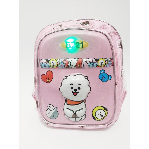 tas anak bt21/tas anak ransel perempuan/tas anak sd
