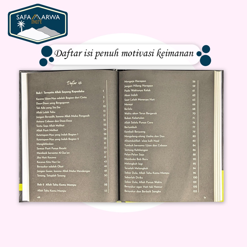 BUKU MOTIVASI ISLAMI  - BUKU ISLAM - ALLAH TAU KAMU MAMPU-2