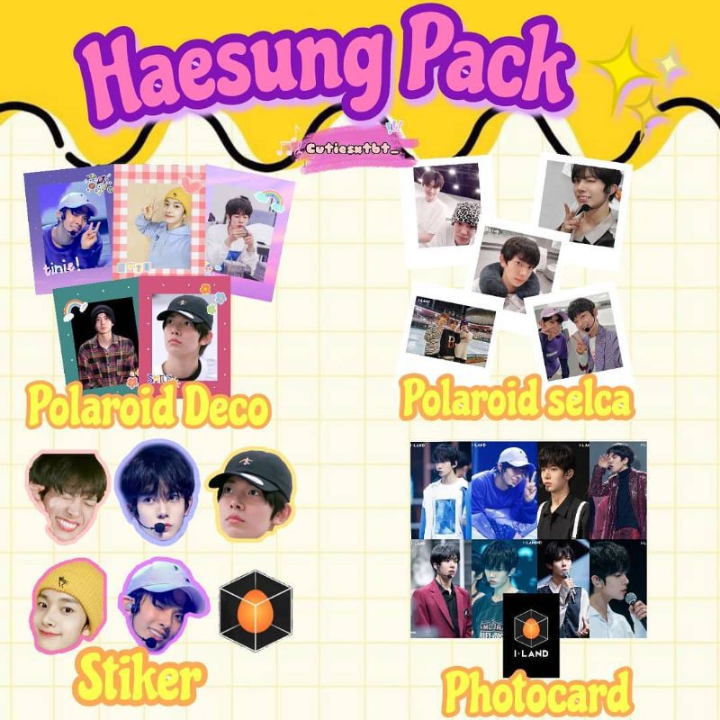 FANKIT HAESUNG Iland/ENHYPEN
