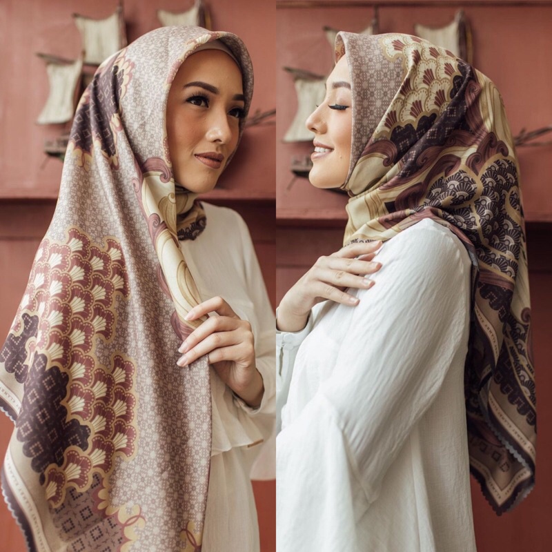 PINISI SCARF WEARING KLAMBY | SEGIEMPAT SCARF| PRELOVED BAGUS