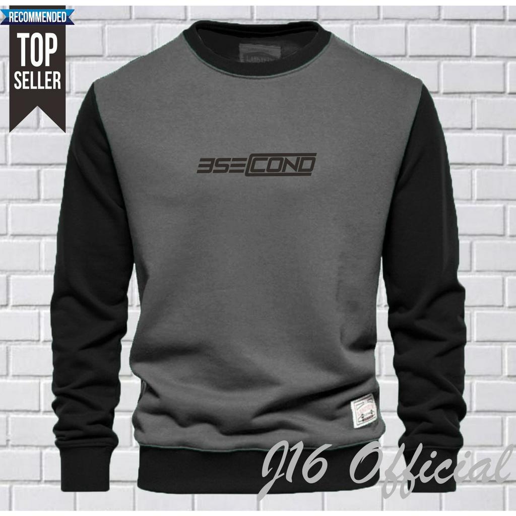 3ESCO CREWNECK Jaket Distro Sweater Oblong Pria Wanita FLEECE TEBAL PREMIUM