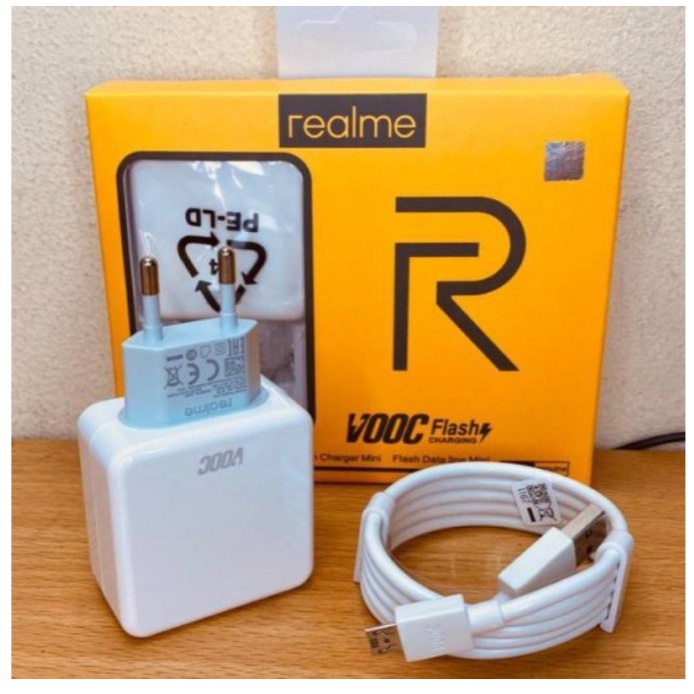 Tc Charger Realme &amp; Oppo Original Fast Charging Tc real 2.5A Super VOOC