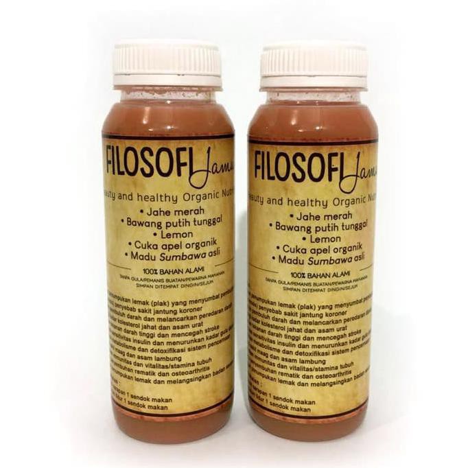 

Yang Dicari] Filosofi Jamu Jus Bawang Putih Jahe Merah Berkhasiat 250Ml