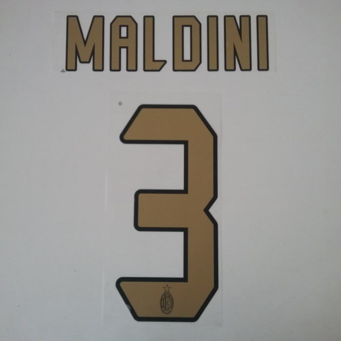 2006 MALDINI AC Milan Nameset