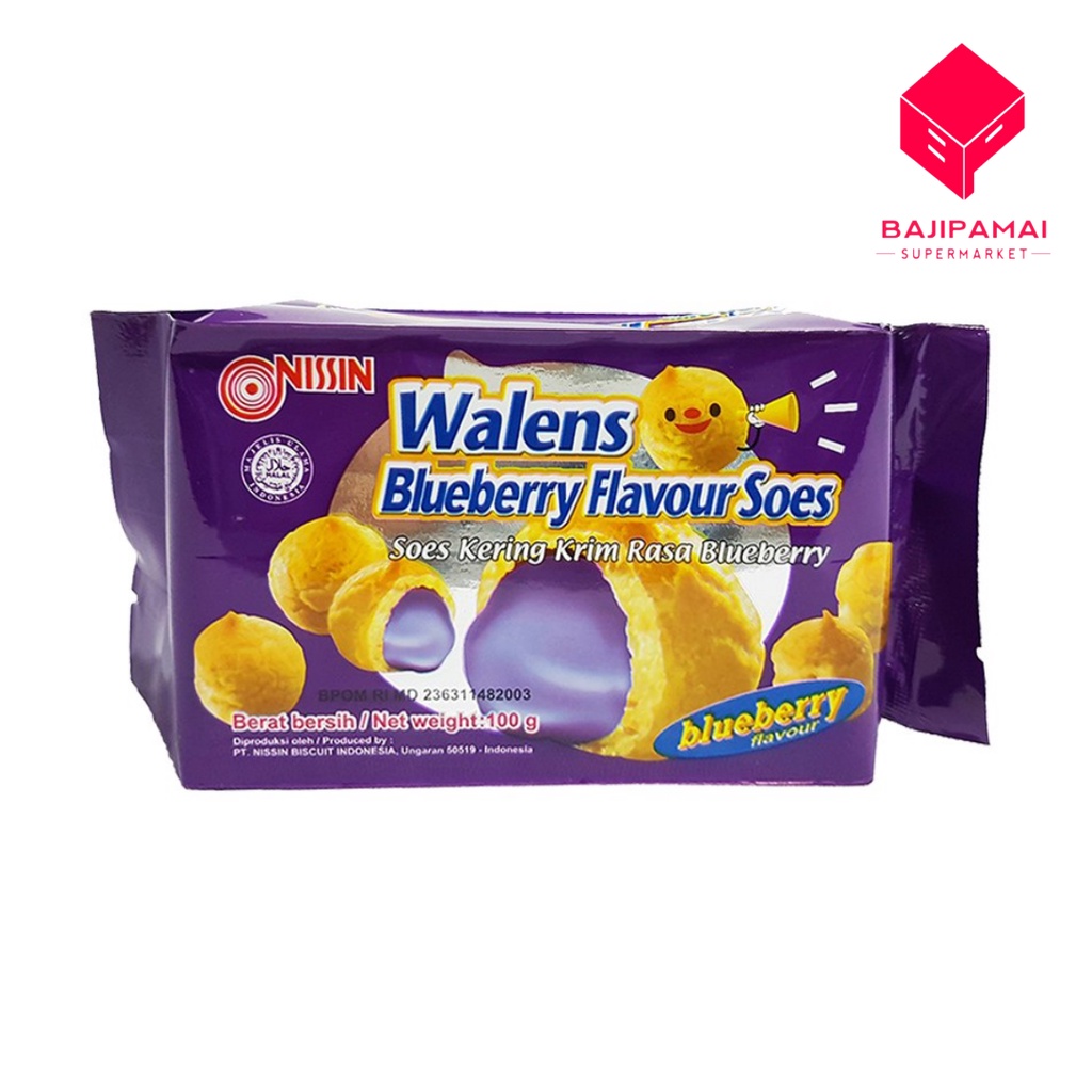 

NISSIN WALENS BLUEBERRY 100 GR