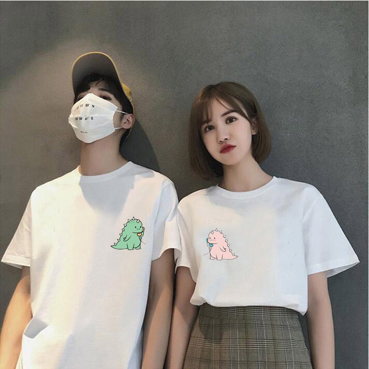 Kaos Couple Dinosaurus Baju Couple Mini Dino