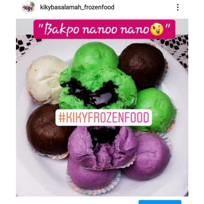 

bakpao warna coklat lumer