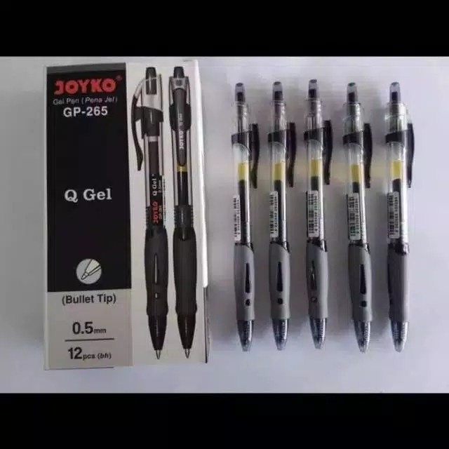 

SALE Pulpen Gel Joyko Q Gel GP-265 (LUSIN)