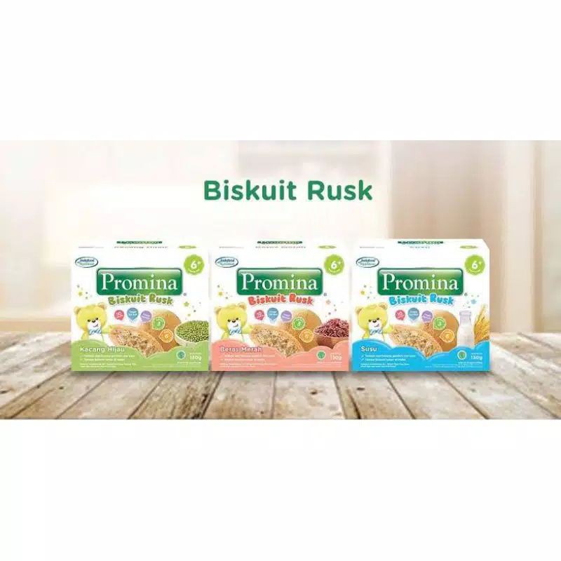 Promina biscuit rusk 130 gram