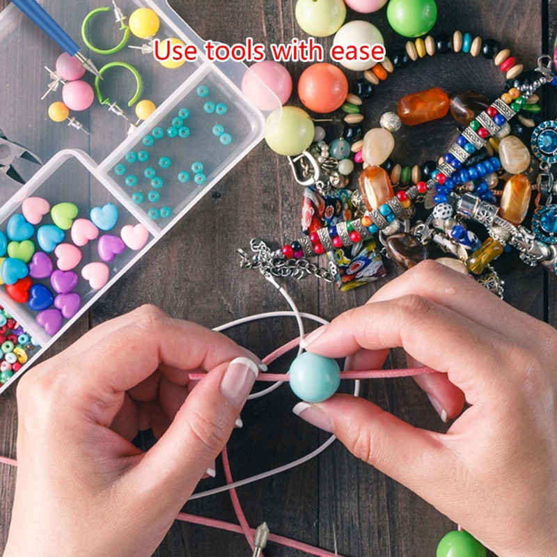 Zzz Set Alat Pembesar Lubang Manik-Manik / Berlian / Mutiara / Kaca Untuk Perhiasan